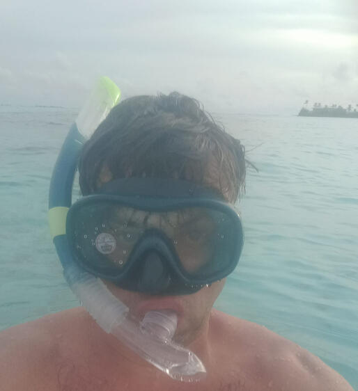 Snorkeling, Maldives.