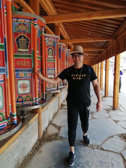 Xiahe, Gansu, Tibetan Highlands, China.